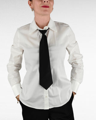 Camicia Basic Con Cravattino