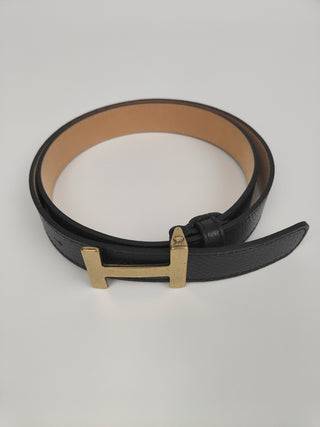 Cintura in vera pelle Oroh belt Nera