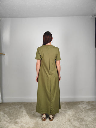 Abito T-shirt Lungo in Cotone